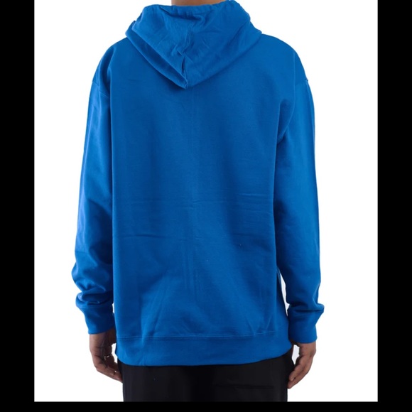 Bones Rhinestone Hoodie - Royal Blue - Picture 3 of 8